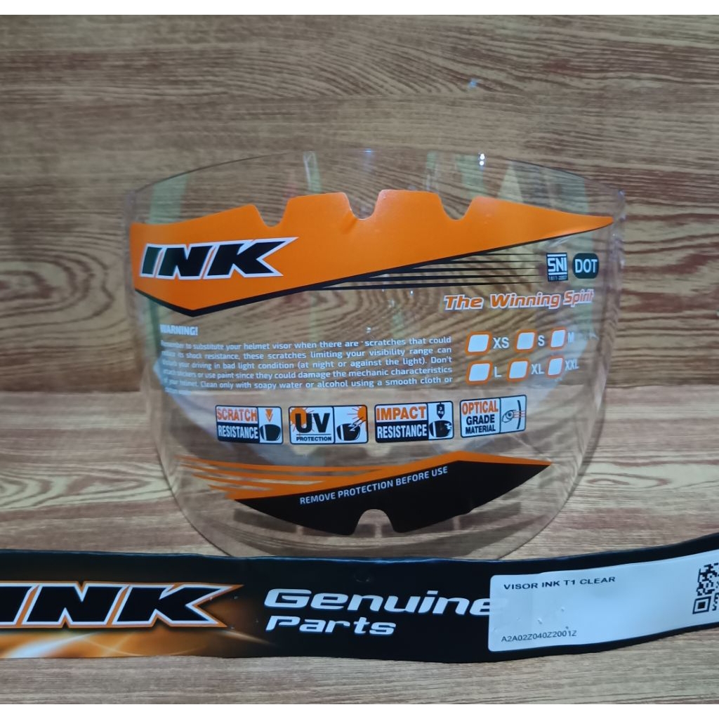 Visor helm ink T1 original