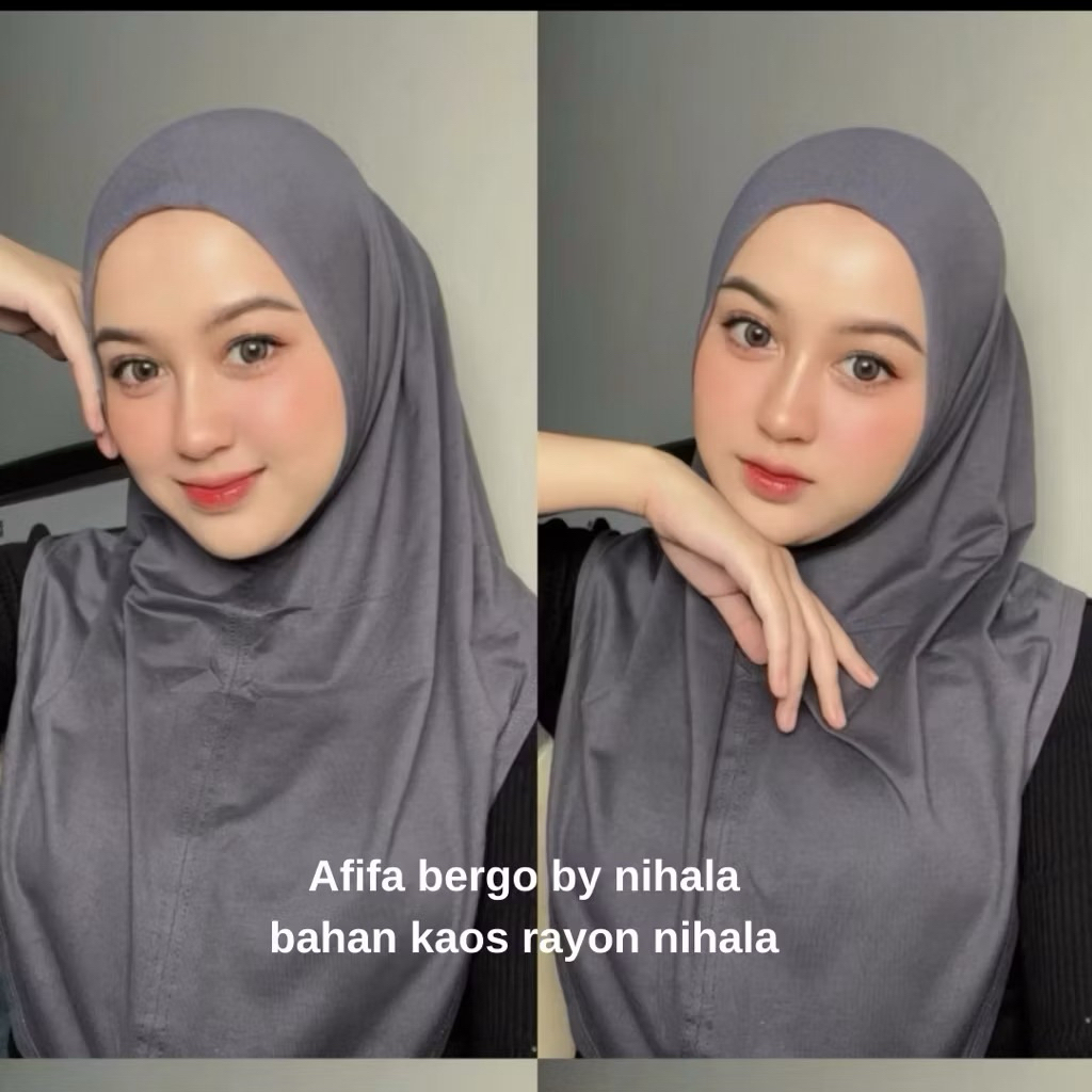 Bergo kaos rayon