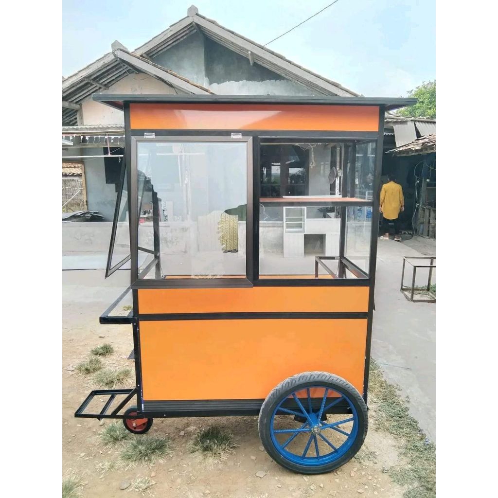 gerobak gorengan, gerobak jualan gorengan