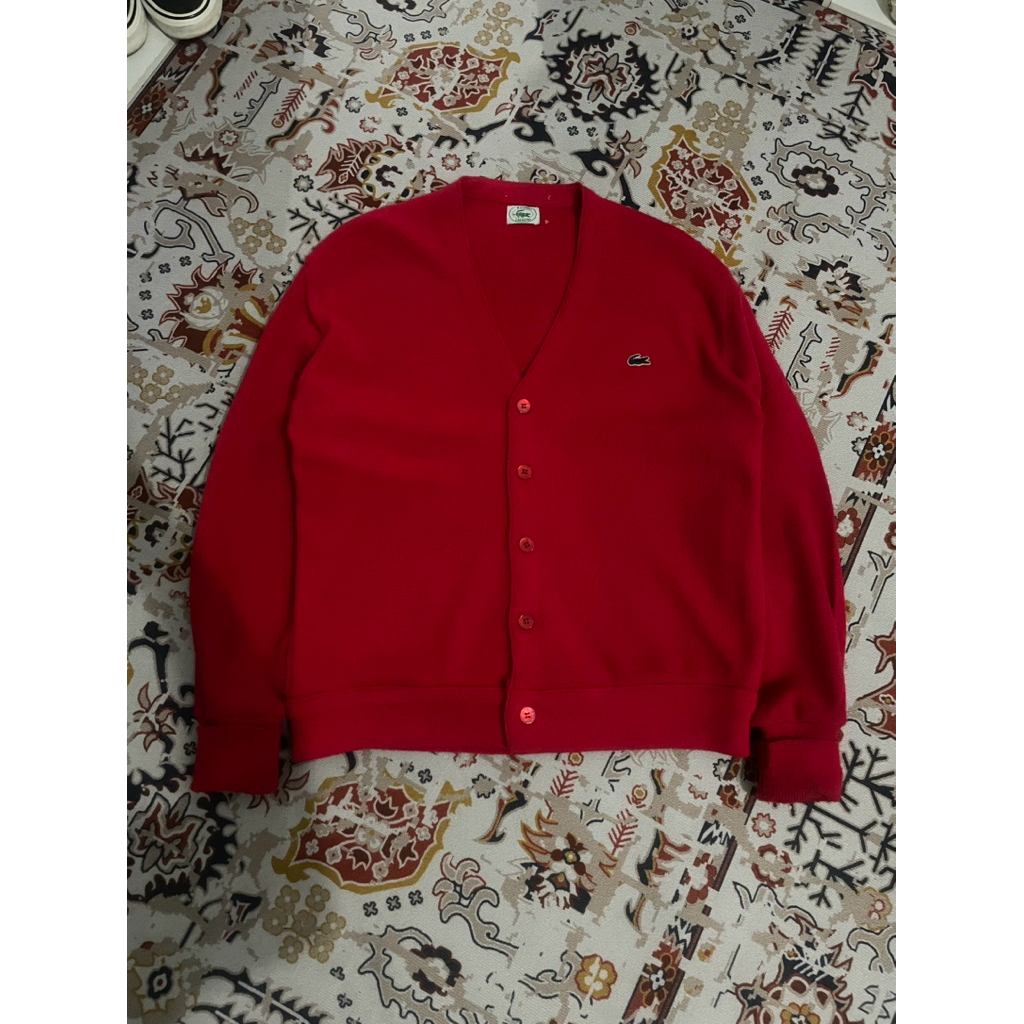 Cardigan Lacoste Red IZOD