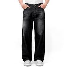 Celana Jeans Pria Panjang Jumbo Wide Leg Wisker Lebar Gombrong Skena Black Wisker pria loose fit Big