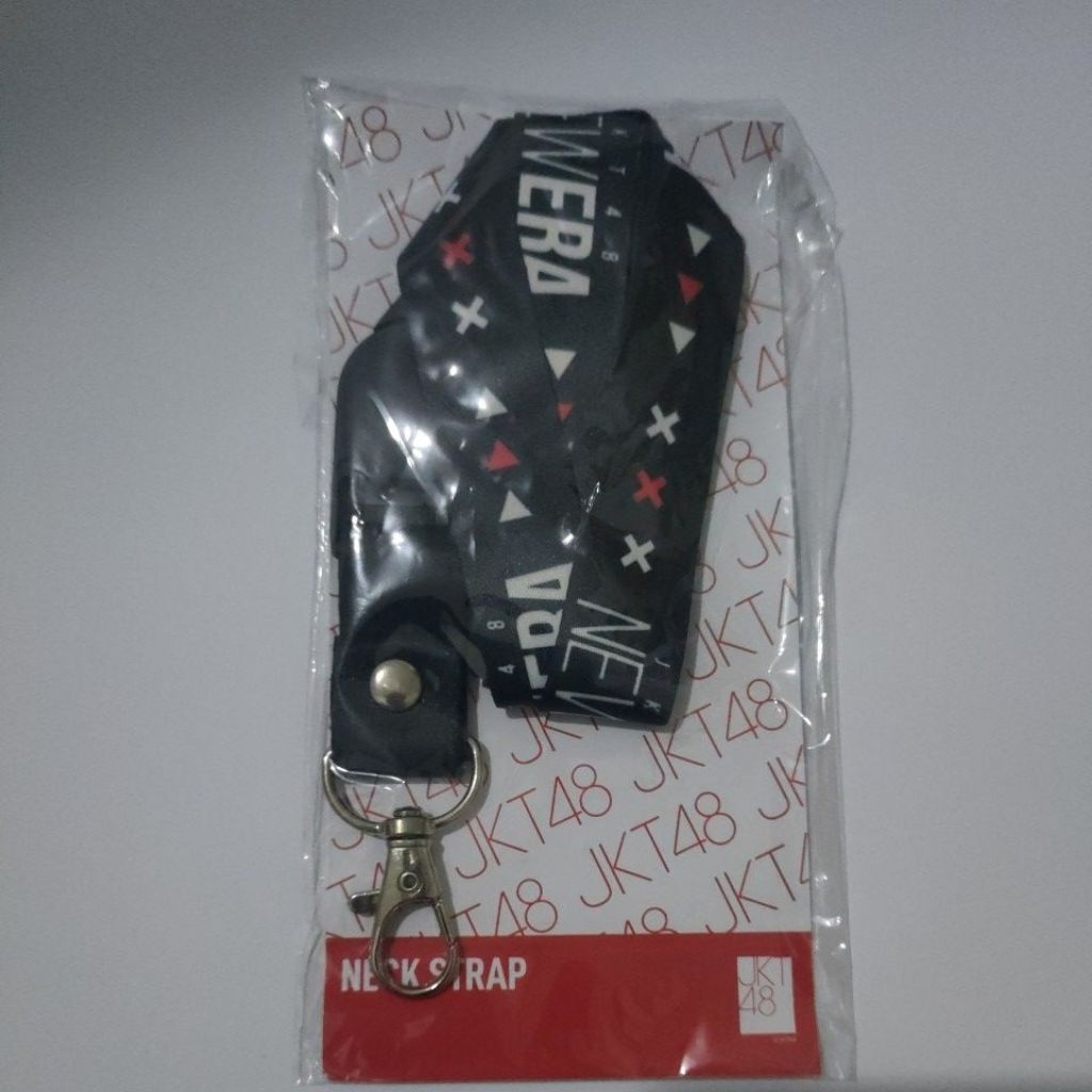 lanyard jkt48 black new era