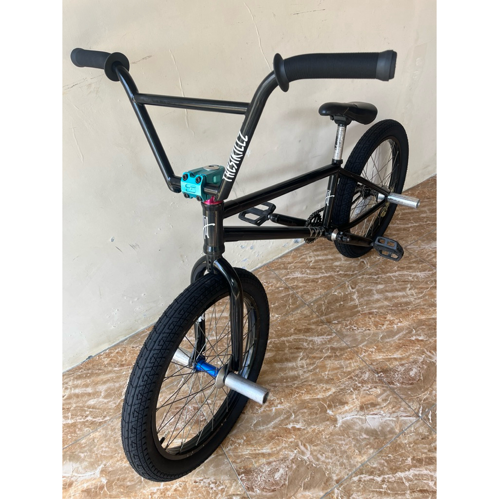 bmx street bekas like new spek mix aftermarket