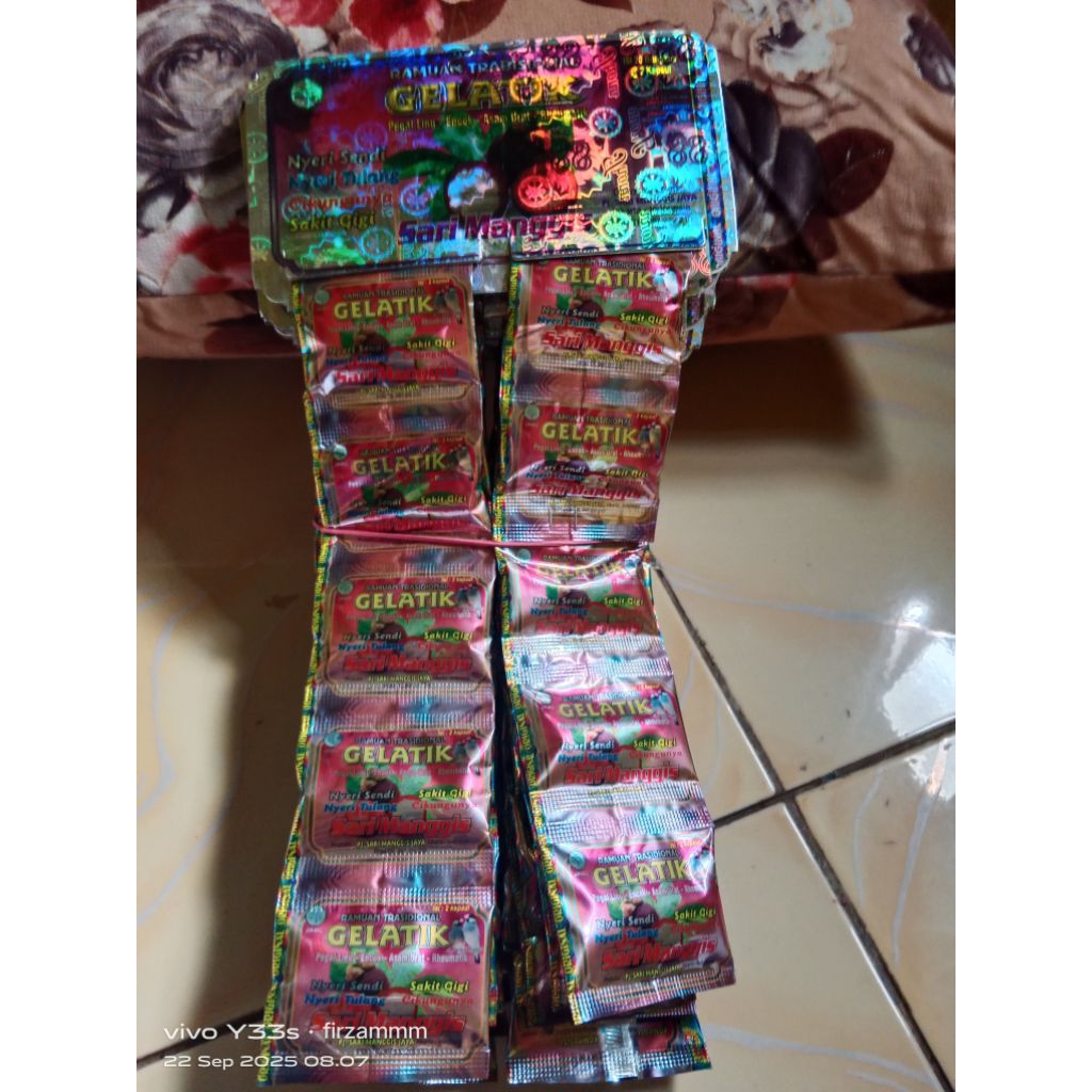 gelatik kapsul original