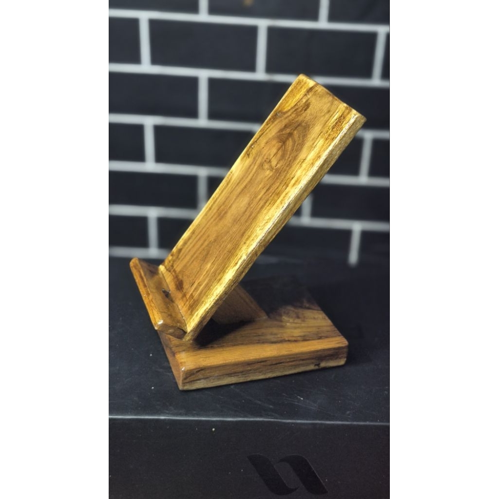 STAND DUDUKAN HP KAYU