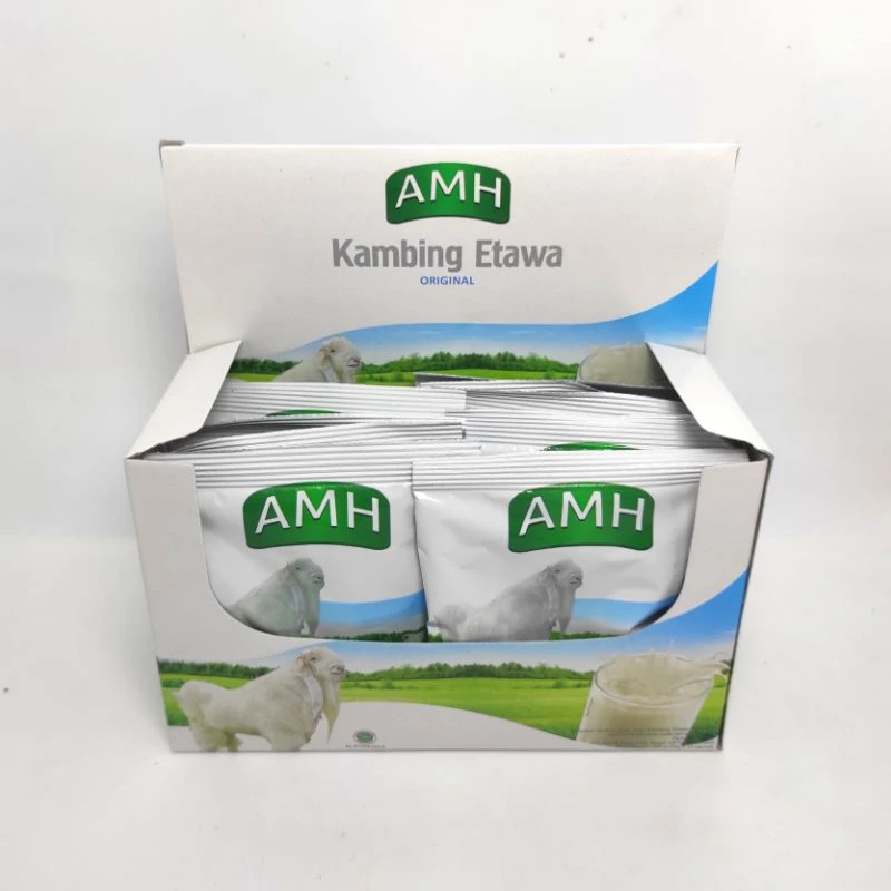 Susu Kambing Etawa  - Susu Kambing AMH Full Cream - Susu Kambing AMH rasa putih original