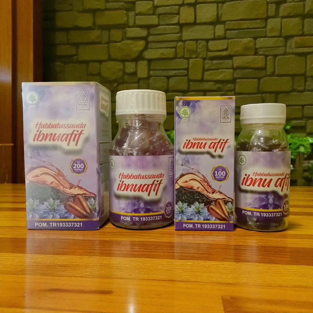 Kapsul Habbatussauda Ibnu Afif