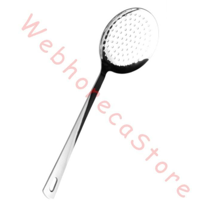 Bima Perforated Skimmer 16cm Long Handle Saringan Lubang Stainless 304