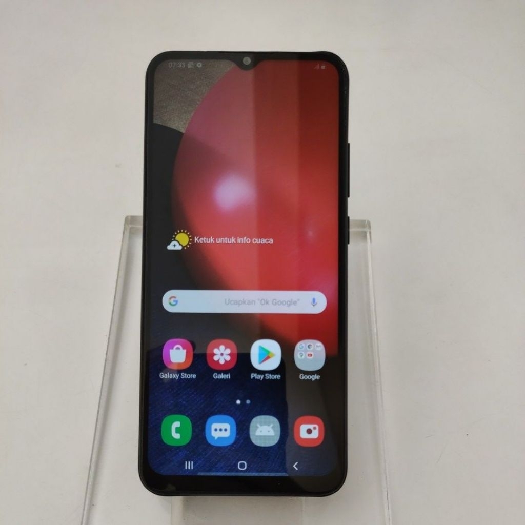 hp seken Samsung a02s warna hitam 3/32