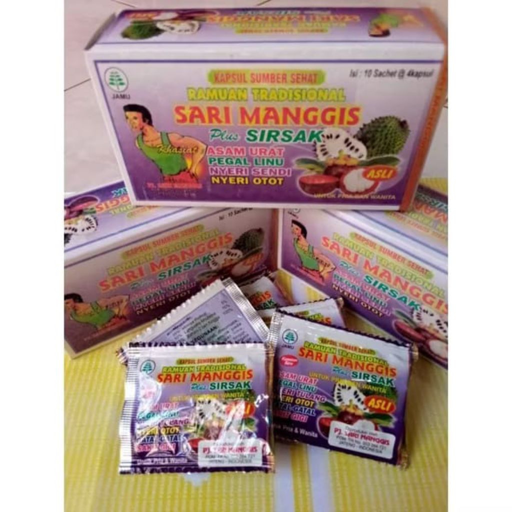 kapsul SARI MANGGIS {ORIGINAL}