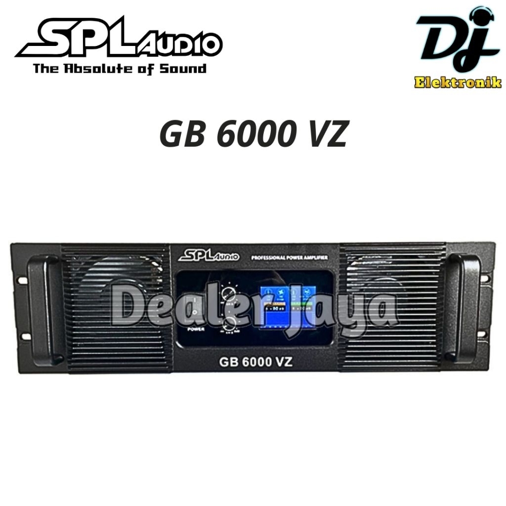 Power Amplifier SPL AUDIO GB 6000 VZ / GB6000 VZ - 2 channel