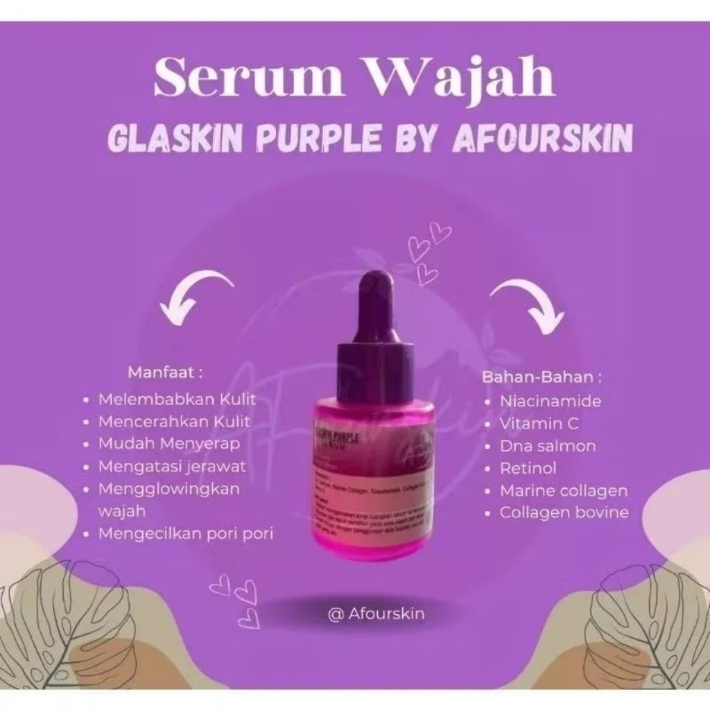 Serum glaskin afourskin