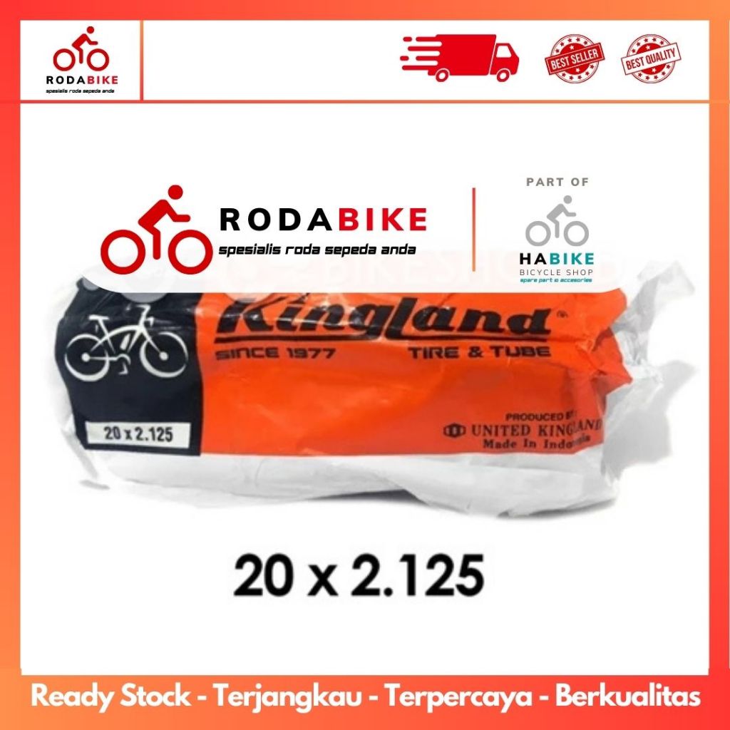 Ban Dalam Sepeda Kingland Ukuran 20 X 2.125 BMX / Ban Sepeda BMX
