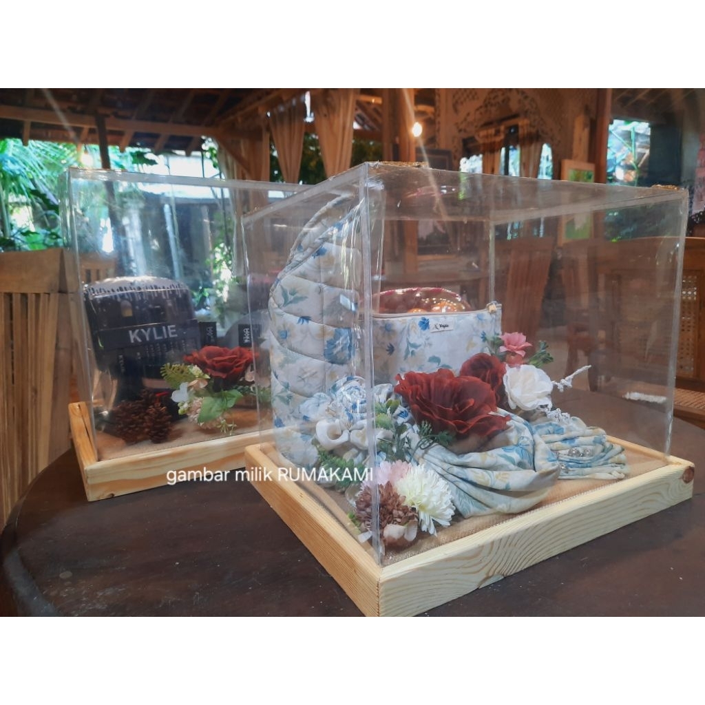 Kotak hantaran seserahan box kayu - Kotak seserahan nikah