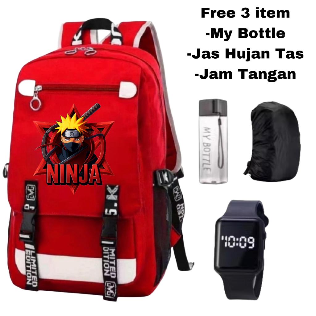 tas naruto ninja-tas sekolah karakter anime
