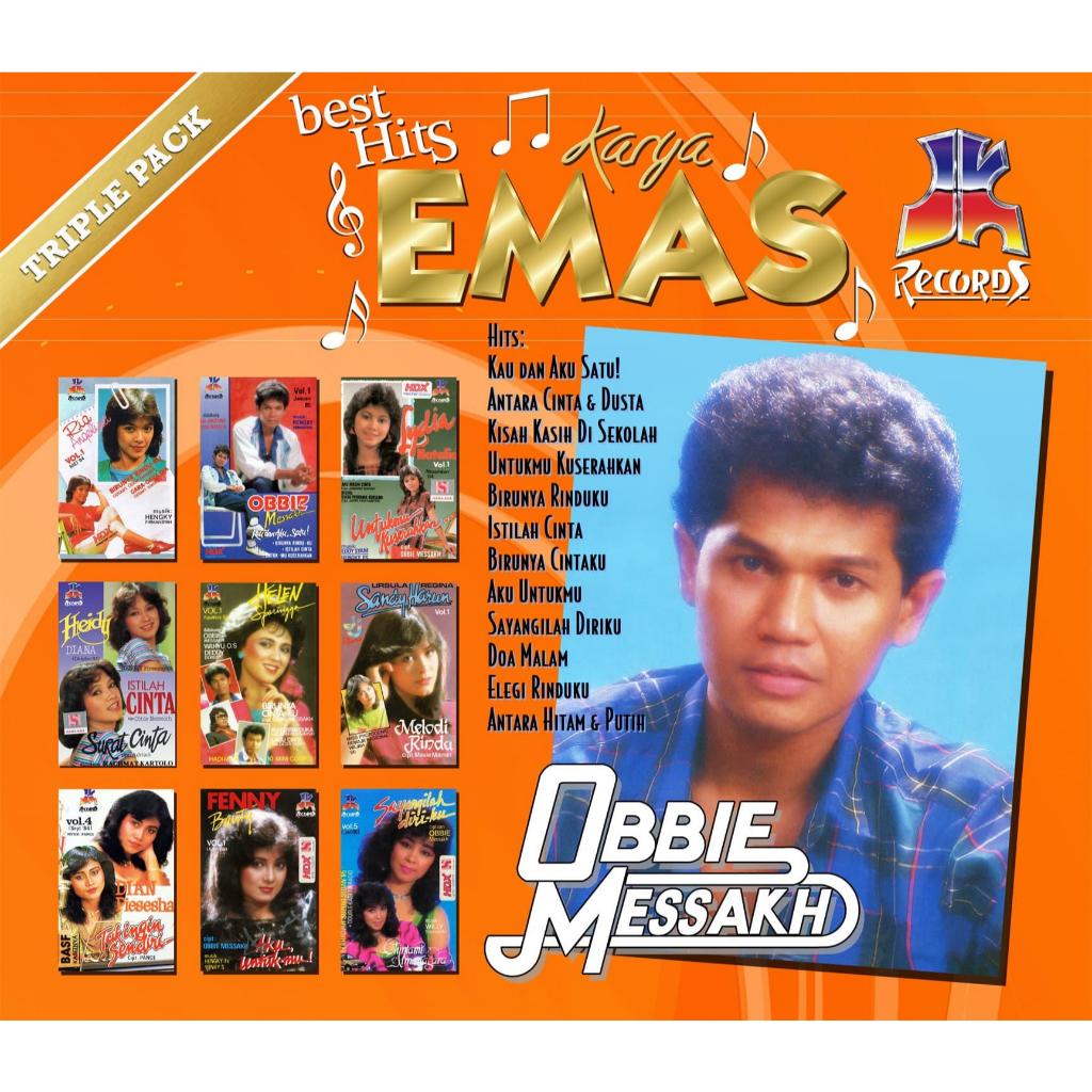 CD Obbie Messakh - Triple Pack Best Hits Karya Emas Obbie
