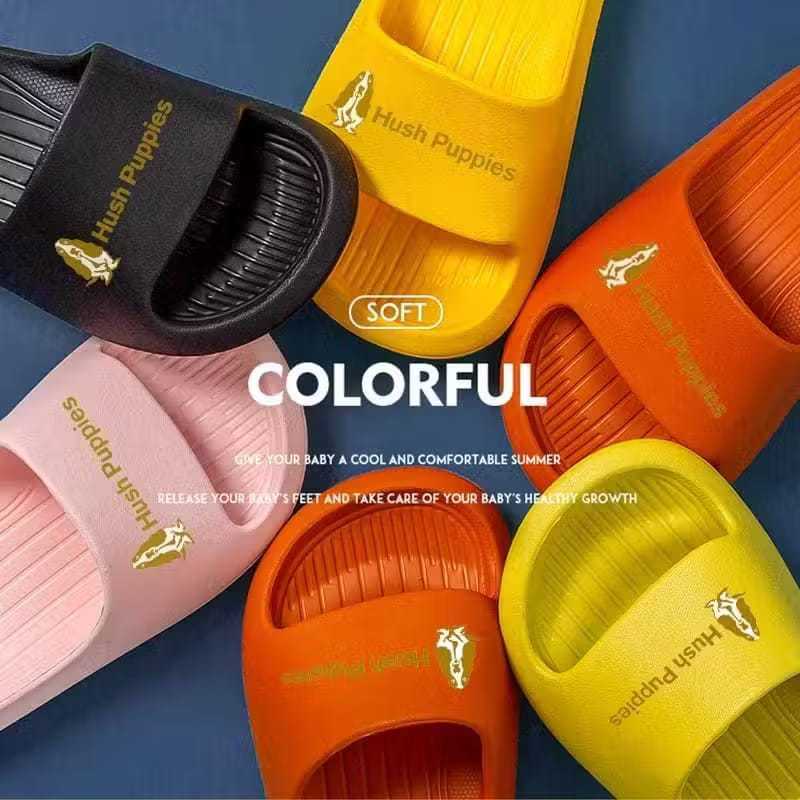 Sandal Anak Lucu Anti Licin Komin Sandal Anak Selop Hush Puppies Keren Empuk Ringan