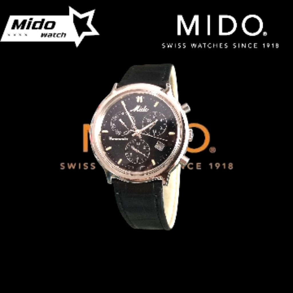 COD  jam tangan pria Mido Commander otomatis