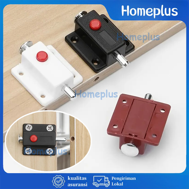 Grendel Tekan / Grendel Otomatis Slot Pintu Otomatis / Grendel Pencet