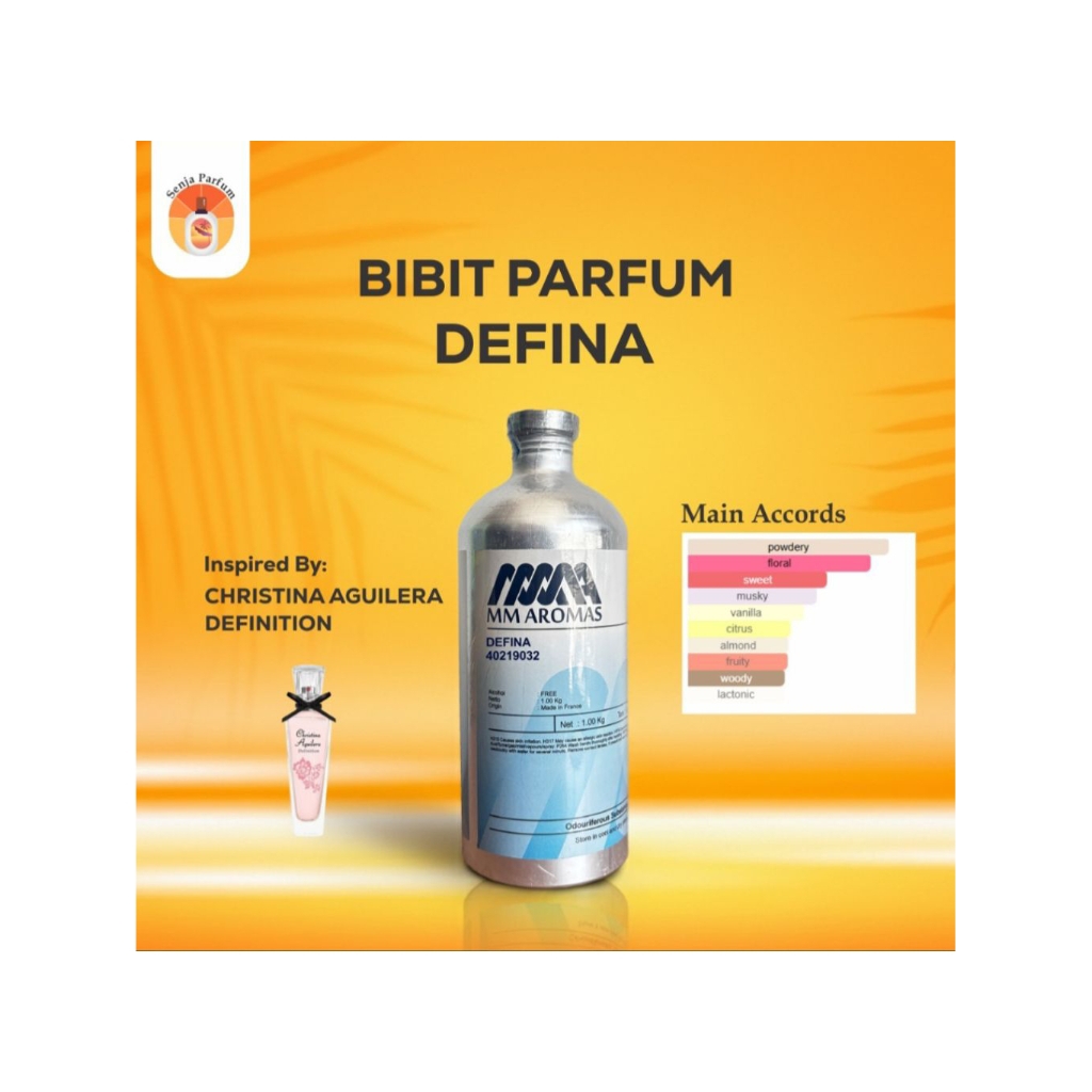 Bibit Parfum DEFINA by MM AROMAS Segel