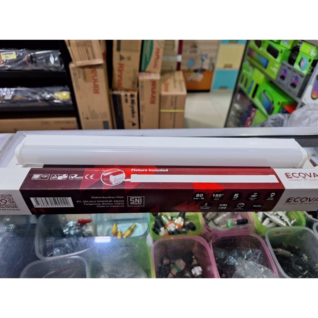 Ecova Lampu tube T5 5watt 10watt 20watt /6500k