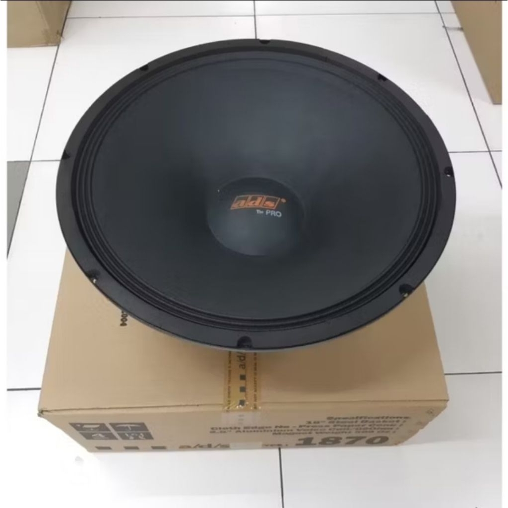 Speaker komponen ads 18 inch 1870 component full range 800 watt