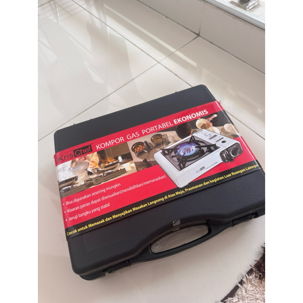 kompor gas portable krischef