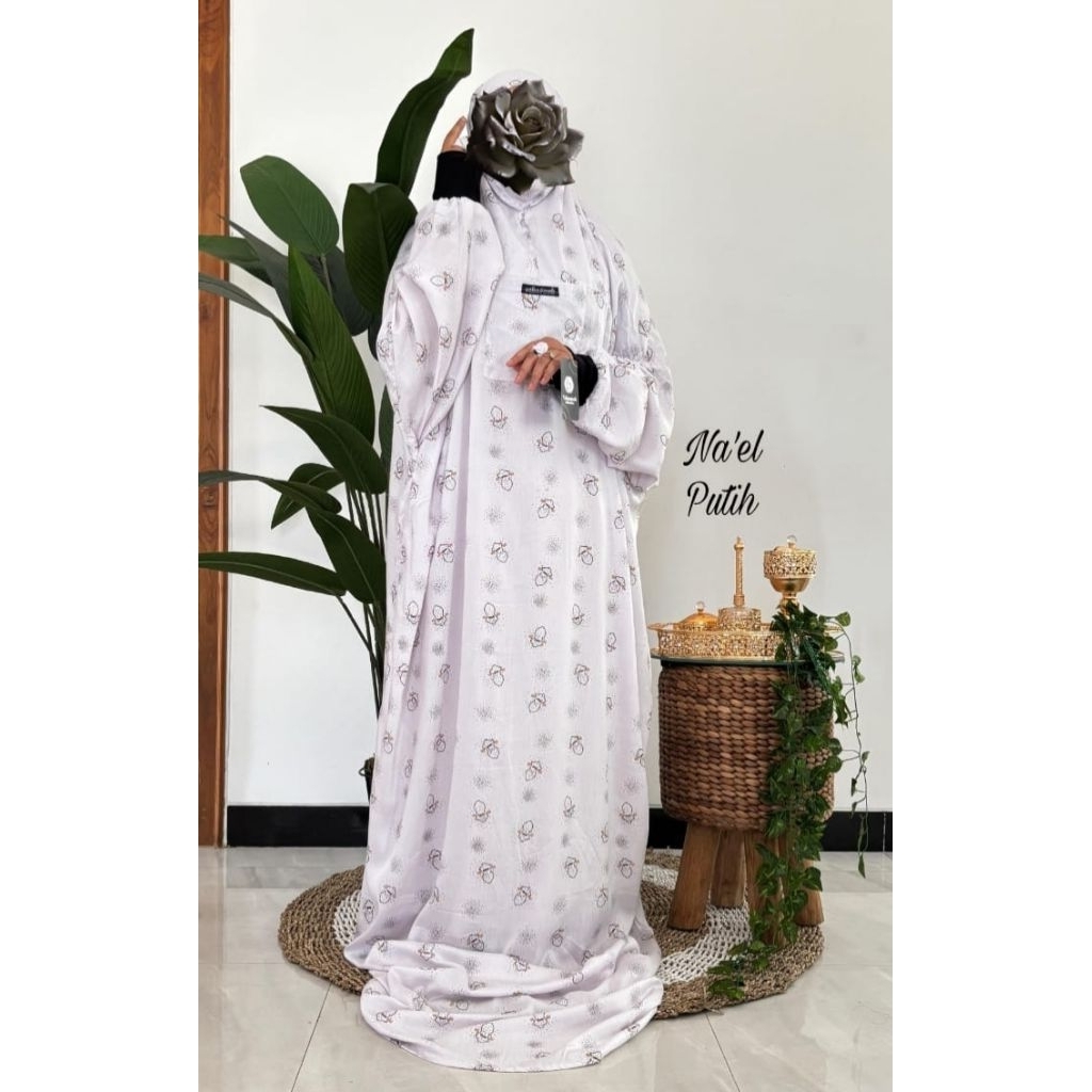 [ COD ] Mukena Yabasmah terusan motif /mukena manset/hadromaut/mukena travel/mukena rayon