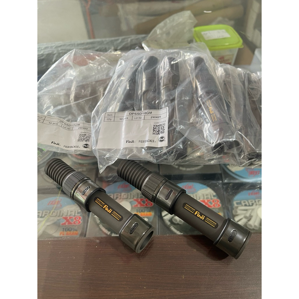 REEL SEAT FUJI GOLD EMBLEM 17 dan 18