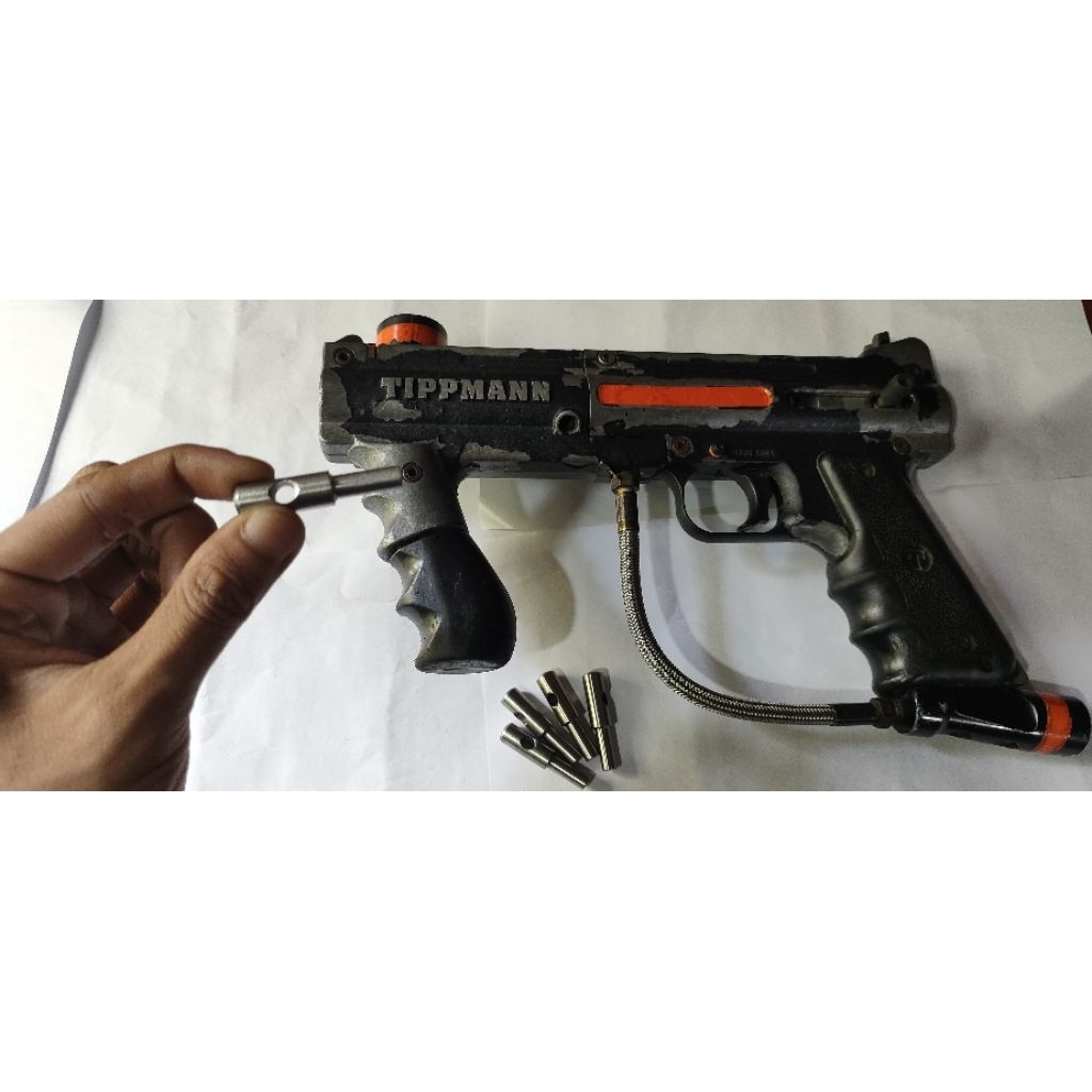 tarikan kokang paintball 3 ml, tarikan marker tippmann