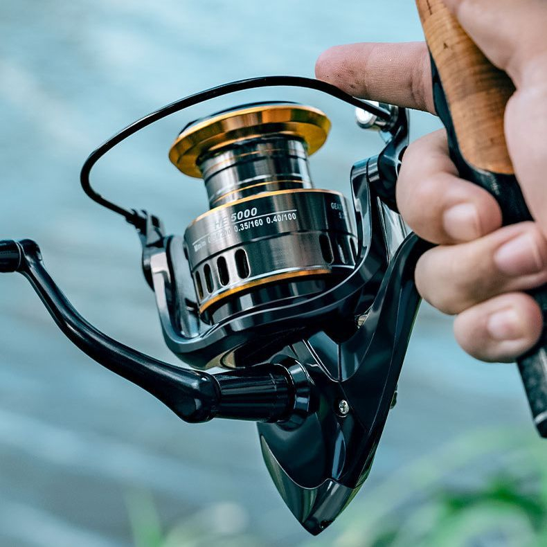 HOT PRODUCT SHIMANO HE REEL PANCING TARIKAN REEL SPINNING GEAR 5.2: 1 GAGANG SPUL LOGAM 13BB RILL