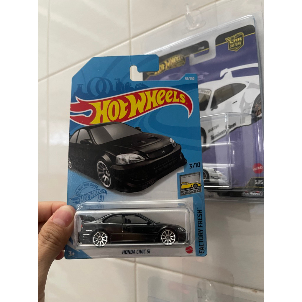 Hotwheels honda civic si hitam