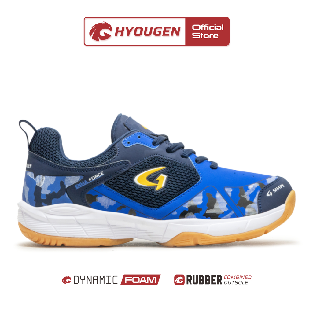 HYOUGEN Enma Force Navy Sepatu Badminton Size 39-44
