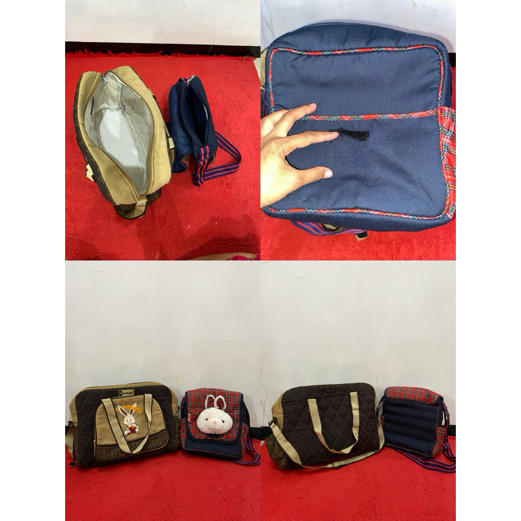 Mom’s baby (tas besar) and snobby (tas kecil) preloved