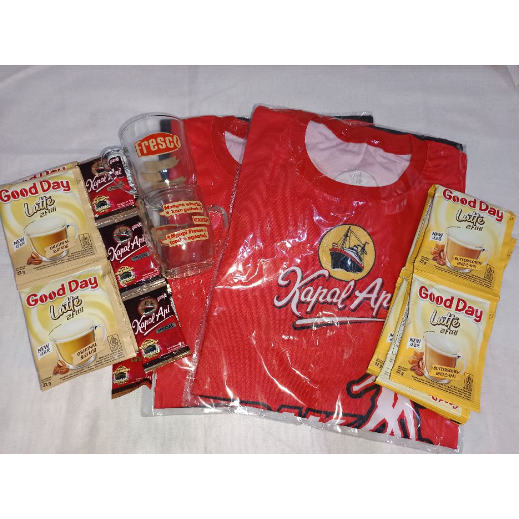 

Beli kopi dapat Kaos cantik + GELAS