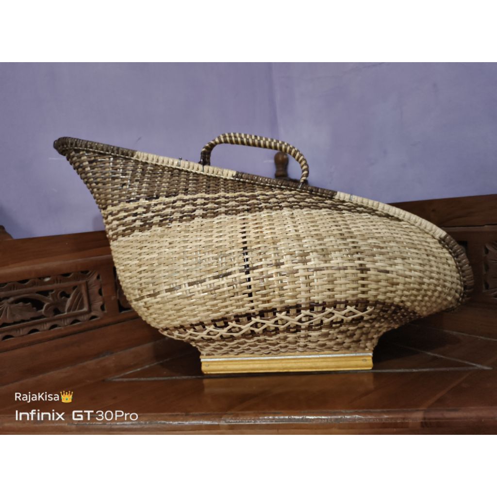 Kepek Ayam Full Rotan Kiso Ayam Aduan Bahan Rotan Penjalin