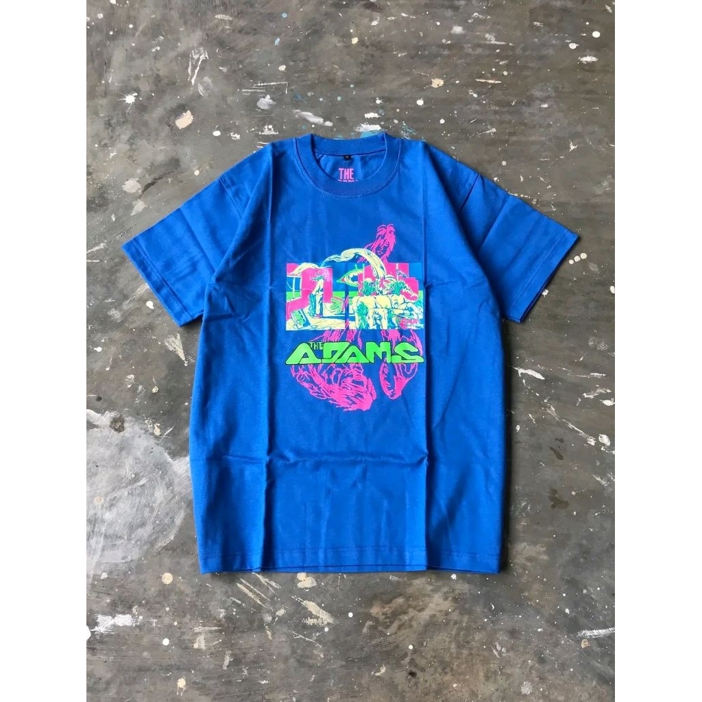 The Adams Blue T-shirt - Waiting
