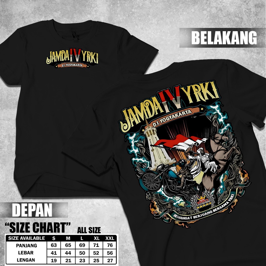 KAOS JAMDA 4 RX KING JOGJA | KAOS ORIGINAL JAMDA 4 RX KING JOGJA | KAOS RX KING / Kaos Jamda 4 Jogja