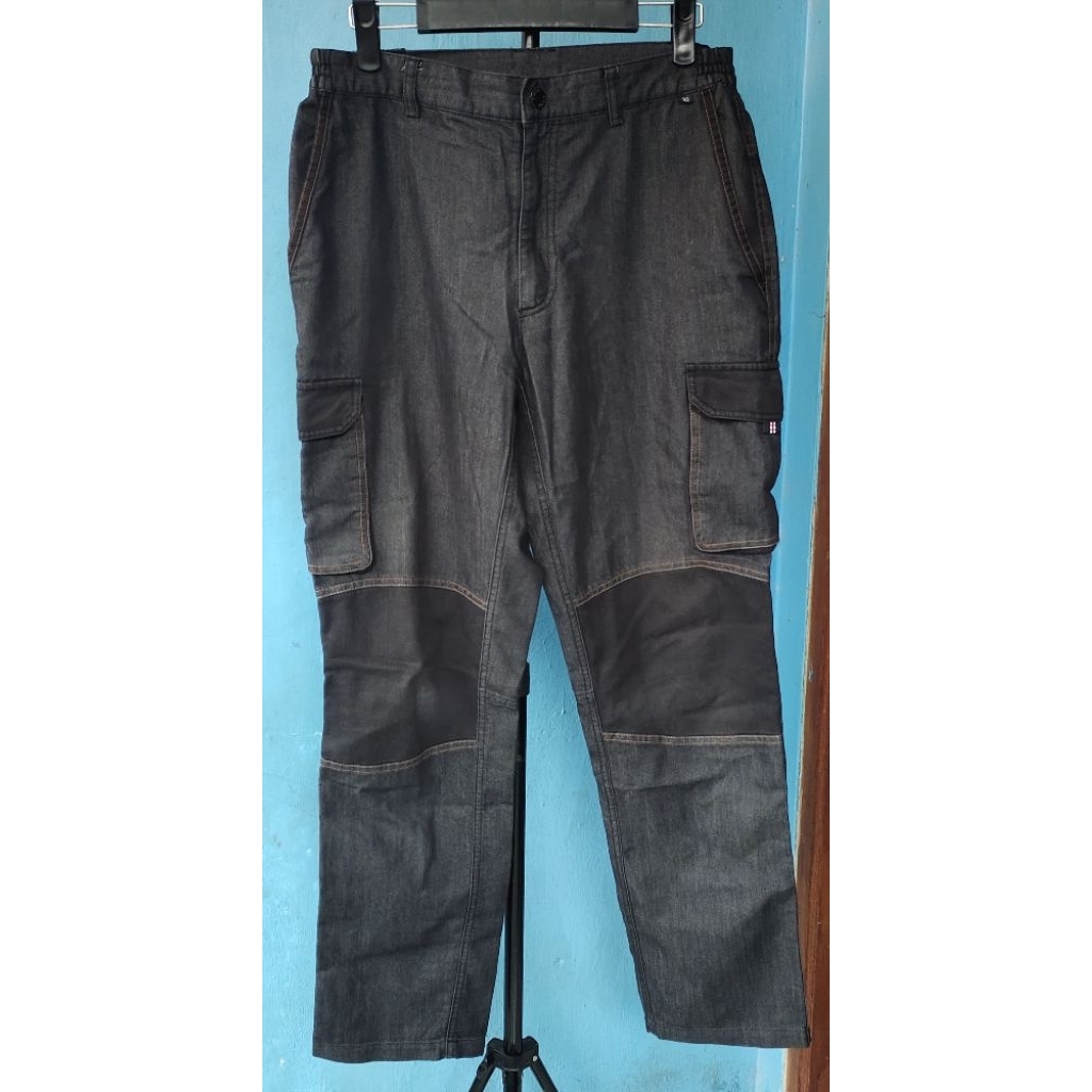 Celana Cargo Denim Ziben