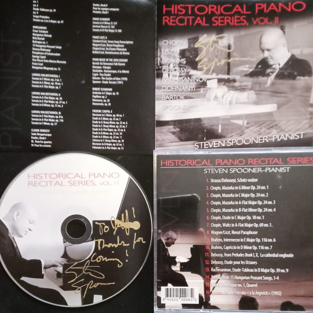 CD ORI STEVEN SPOONER PLUS TANDA TANGAN