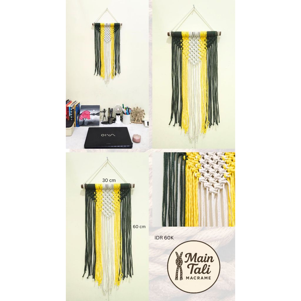 Macrame wall hanging warna
