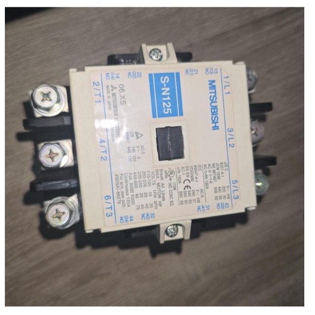 MITSHUBISHI CONTACTOR S-N125 150A 3P 380-400V CONTACTOR SN125 / SN-125 150A 3P 380-400V