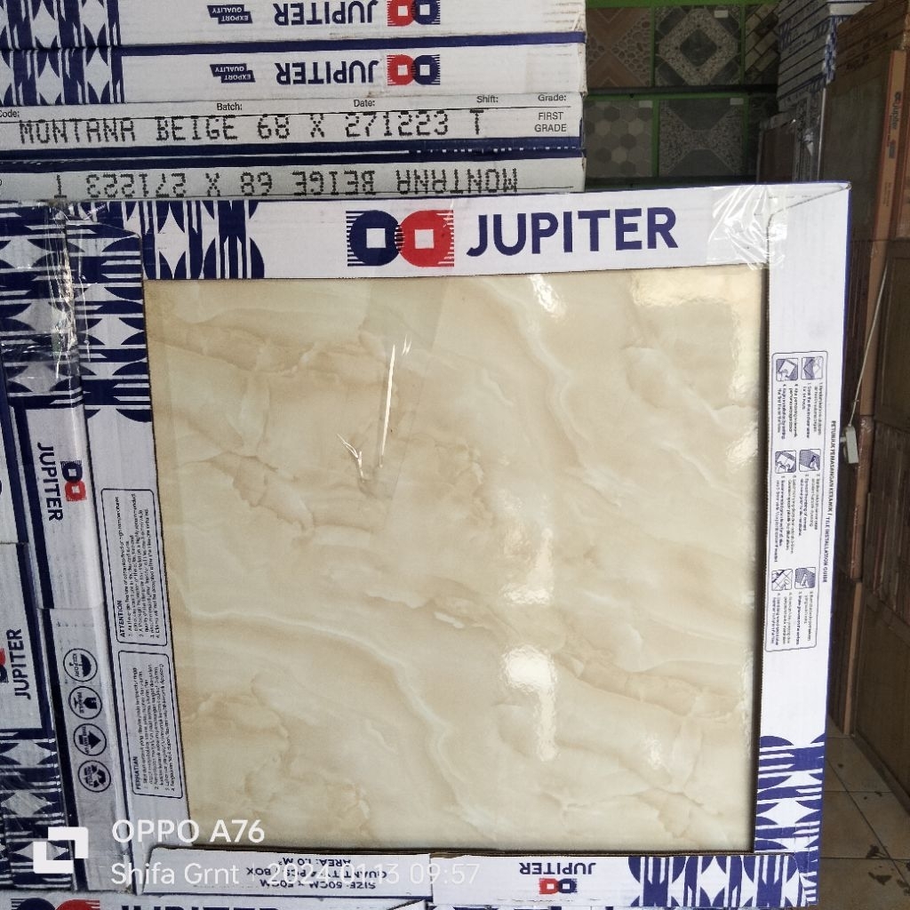 Keramik lantai 50x50.Montana Beige/Jupiter