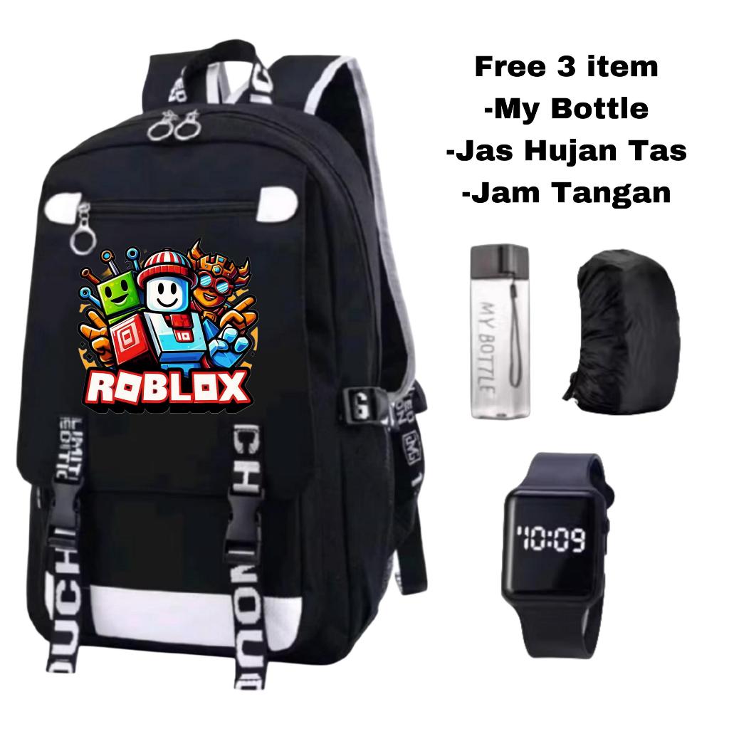 [COD] Tas ransel Roblox-Tas sekolah anak Roblox-Tas anak gaming Roblox-Tas remaja cowok cewek Roblox