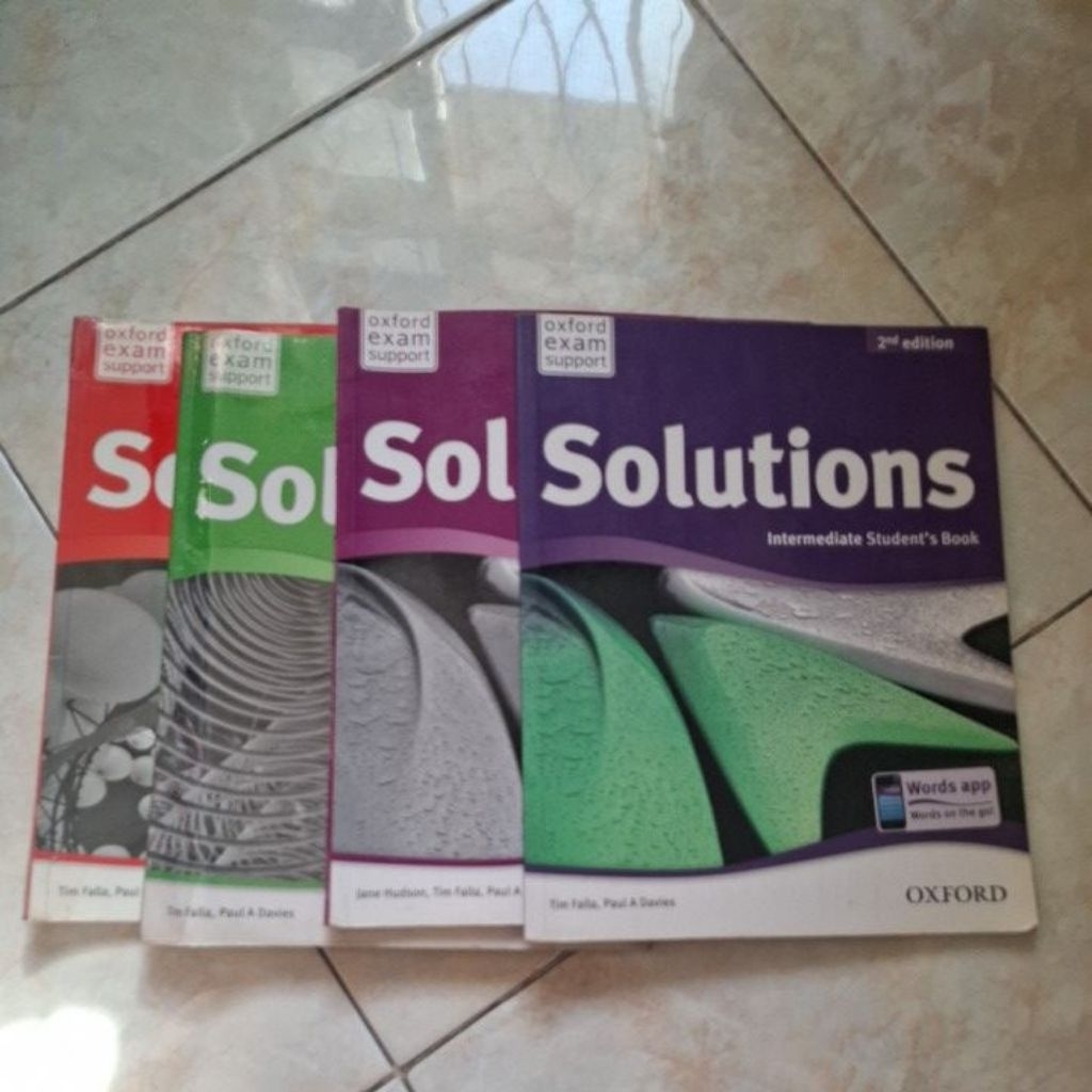 Solutions Oxford Exam Support Pre intermediate Intermediate Elementary