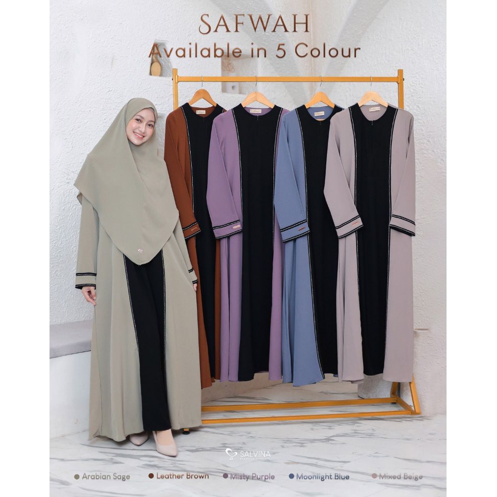 Salvina Hijab - Safwah abaya Original