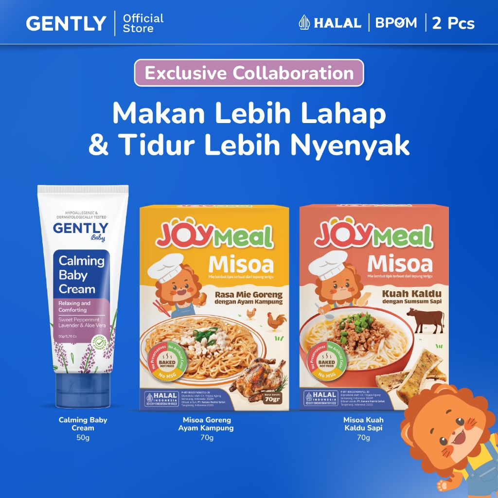 JoyMeal Misoa 70gr | Mie Sehat Lezat Bernutrisi Rasa Kuah Kaldu Sumsum Sapi dan Rasa Mie Goreng Ayam