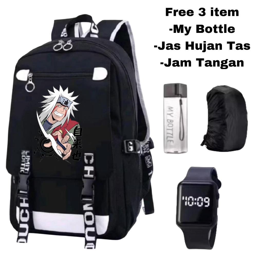 Tas Ransel Jiraiya-Tas Ransel Anime Naruto-Tas Anime Jiraiya-Tas Ransel Sekolah