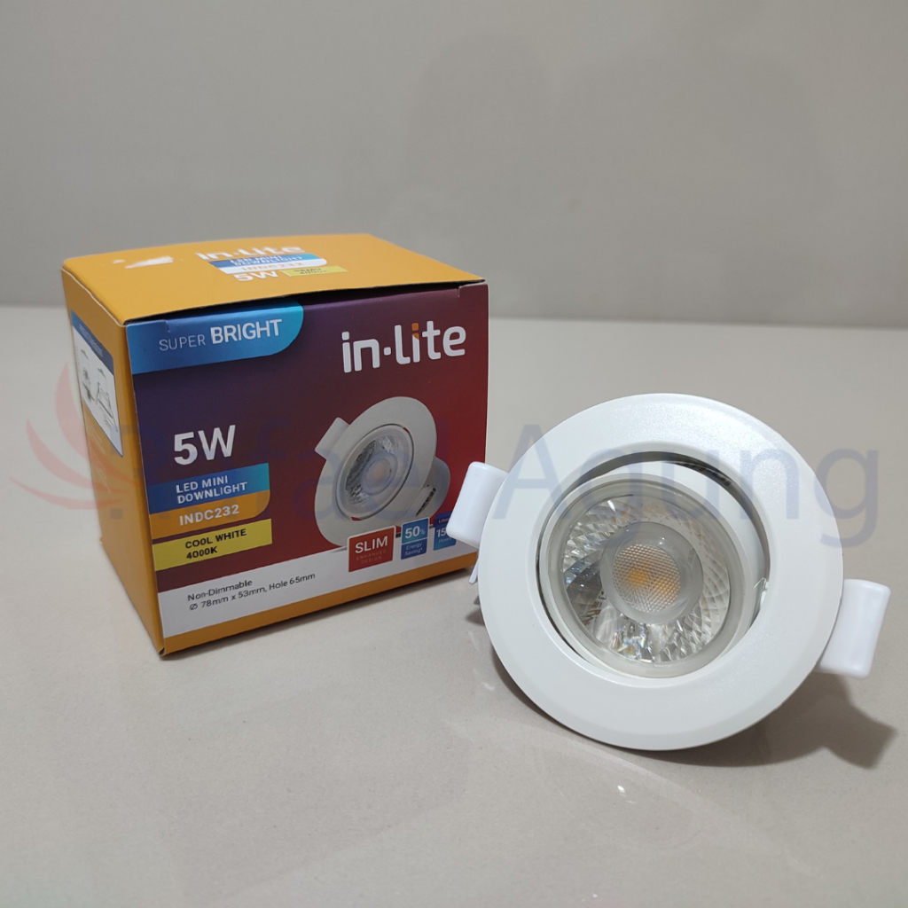 IN-LITE Lampu LED mini downlight 5w 8w inlite
