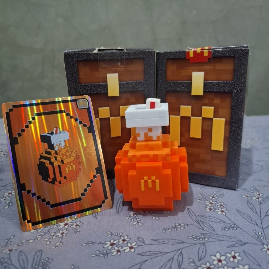 Mcdonald x Minecraft Happy Meal Mcd Mcdonalds Minecraft movie - Soda Potion